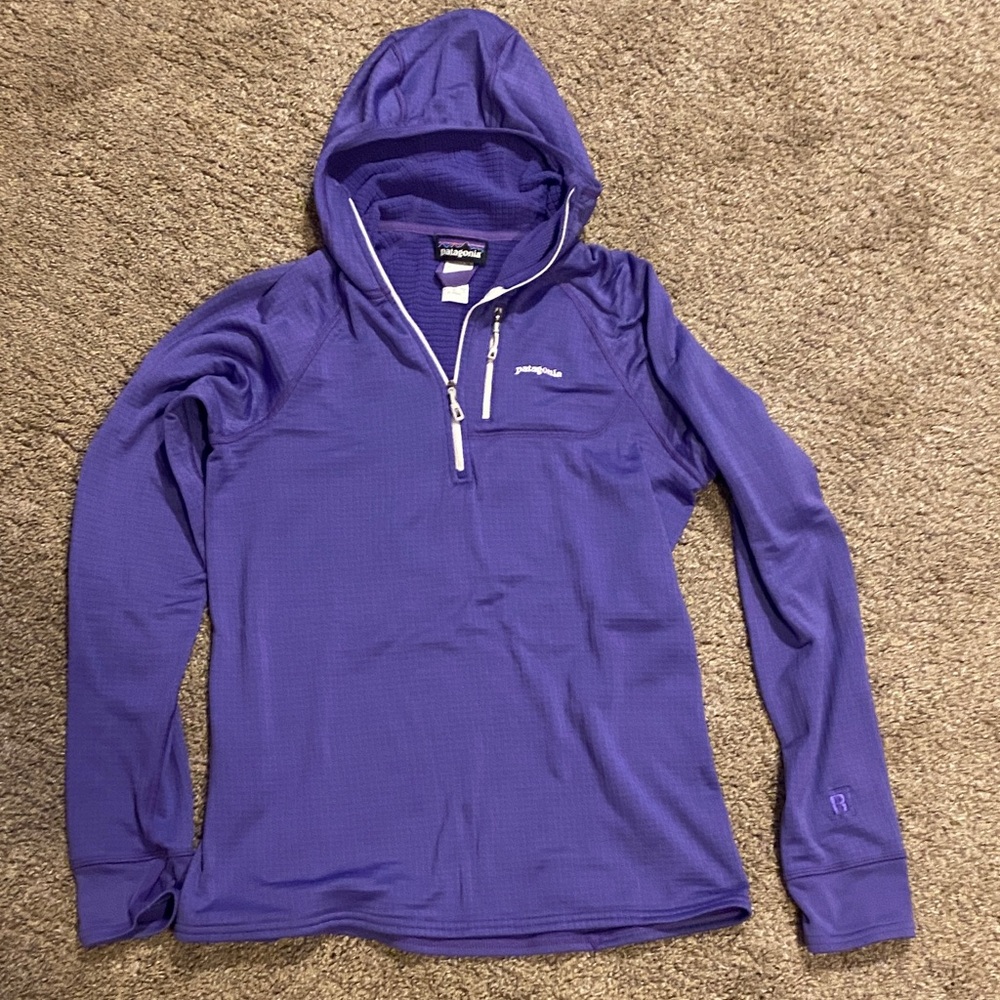 Patagonia Vibrant Purple Hooded Top